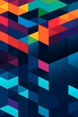 Minimalistic Modern Graphic Design Style with Ample Copy Space