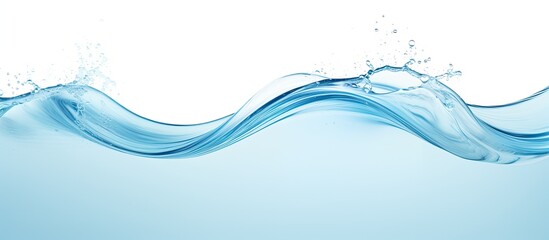 An image showing a wave of water with bubbles and bubbles emanating from it