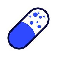 Biology concept icons isolated on a white background 