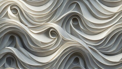 Fototapeta premium abstract background with waves 3d