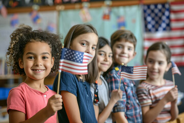 Fototapeta premium 4th of July happy independence day of america , USA Happy Independence Day, 4th of July, american independence day, USA, America