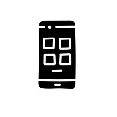 Hand Drawn flat icon for mobile app