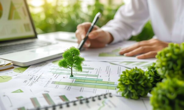 Calculating Carbon Footprint for Green Construction Project. A Civil Engineer's Close-Up