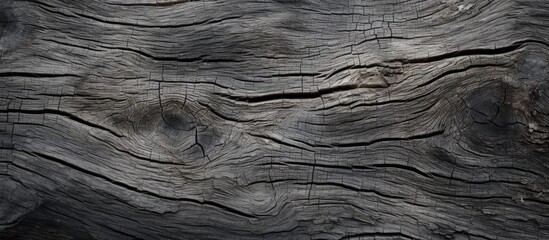 A wooden plank featuring a prominent knot - obrazy, fototapety, plakaty