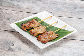 Thai cuisine - grilled pork skewer