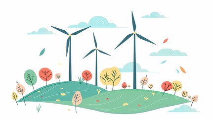 wind generators, electricity, eco-friendly fuel