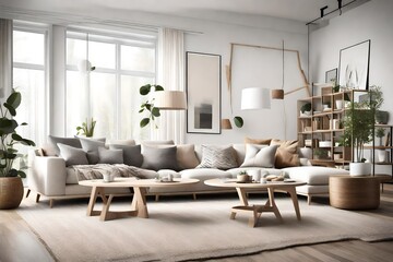 Fototapeta na wymiar luxury sofa in modern room