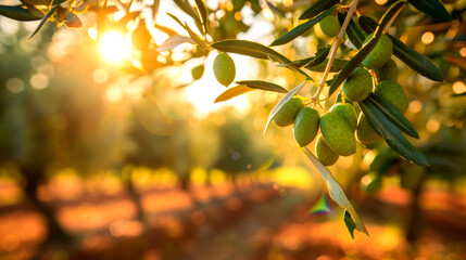 Sparse Olive Harvest Threatens Future Olive Oil Production - obrazy, fototapety, plakaty