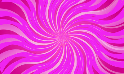 Fototapeta na wymiar Vector flat design pink swirl background