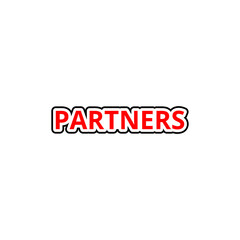 Partners icon isolated on transparent background