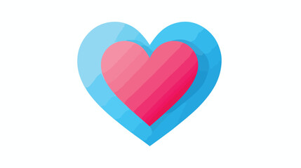 Heart icon vector illustration