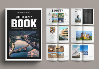 Photography Album Book Layout