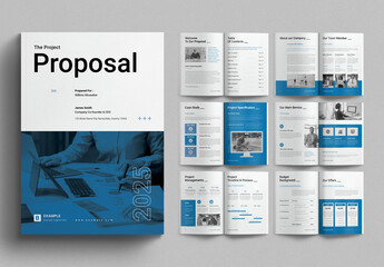 Project Proposal Layout Design Template