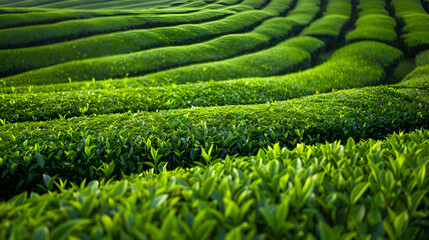 green tea plantation