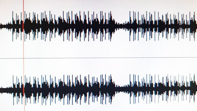 Voice recording, processing, audio recording. Soundwave voice recording,listening,voice editing.