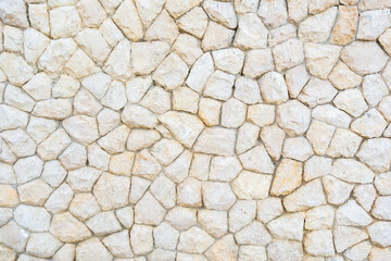Gray stone wall background,White masonry wall texture,copy space.