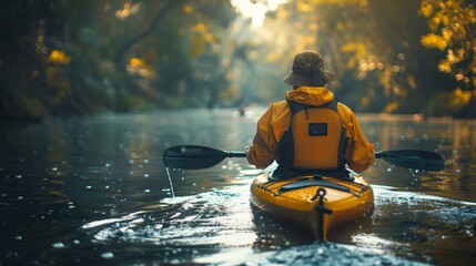 Lake Kayaking: Serene Waters and Nature Exploration

