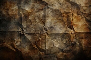 Dark grunge background. Aged paper texture