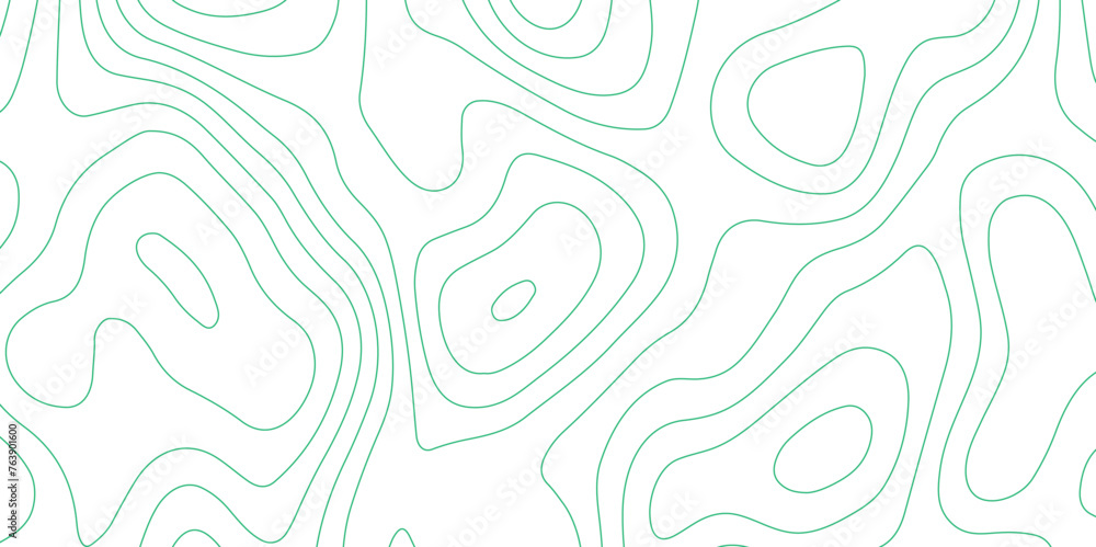 Poster abstract design seamless pattern with line topographic map. geographic mountain relief. retro topogr