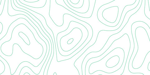 Abstract design seamless pattern with line topographic map. geographic mountain relief. retro topographic map. geographic contour map grid backdrop paper texture. terrain path isolated on background.