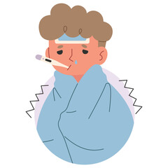 Fever 4 cute, PNG illustration.