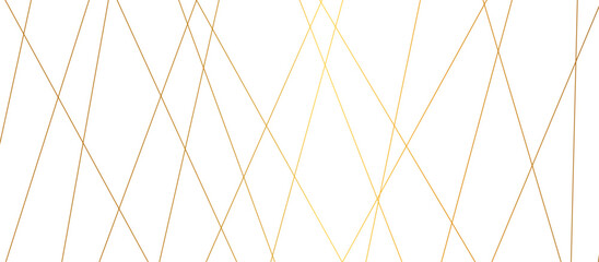 colorfull chaotic lines abstract geometric pattern textrue. vector illustration. geometric design created using light gold digital net web line tecnology. white color in backdrop. - obrazy, fototapety, plakaty