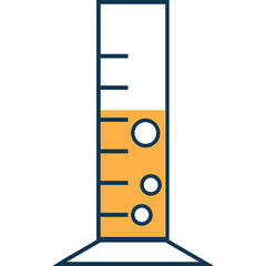 Lab Experiment Vector Icon easily modified