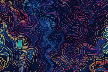 Organic Turing Seamless Pattern. Abstract organic background