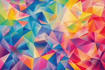 Obraz premium Prism design abstract shapes background pattern 