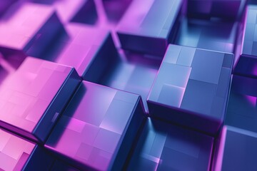 abstract background texture cubes in 3d space, simple graphs, deep glow
