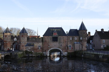 Fototapeta premium Koppelpoort Gates, Amersfoort, Netherlands