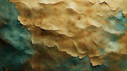 Obraz premium Texture of dirty and old paper. Ai
