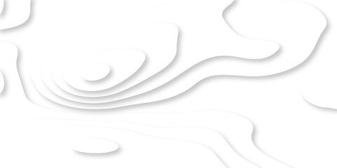 Vector topographic Gray and white wave Seamless abstract white papercut background 3d realistic design use for ads banner and advertising print design 3d topography relief.