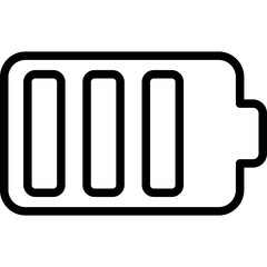 Battery Level Vector Icon Design Illustration