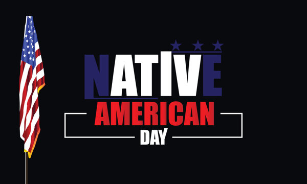 Native American Day Showcasing Stylish Text Designs for the Occasion