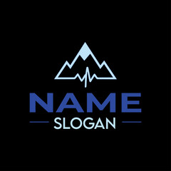 Mountain Breathing logo, Mountain logo, breathing logo