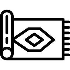 Carpet Vector Icon Design Illustration