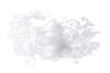 Isolated White Cloud