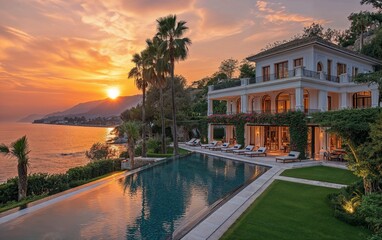 Fototapeta premium Tropical house