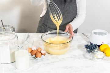 Crafting Lemon, Blueberry, and Vanilla Bundt Cakes
