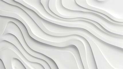 Abstract flat design. Pattern of lines on white background. Generated by artificial intelligence.