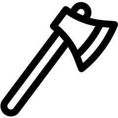 Axe Vector Icon Design Illustration