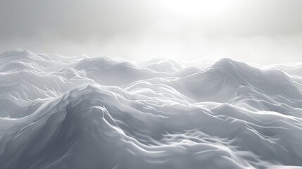 White minimalistic background. Minimalistic background with fog. Generated by artificial intelligence. - obrazy, fototapety, plakaty