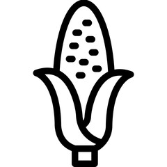 Corn Vector Icon Design Illustration