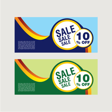 Big sale banner with editable text effect PSD
