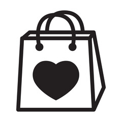 Shopping bag icon