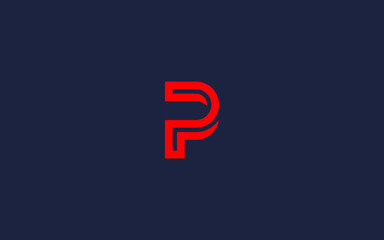letter p logo icon design vector design template inspiration