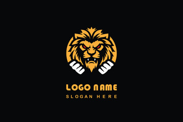 Lion Logo with Vector file