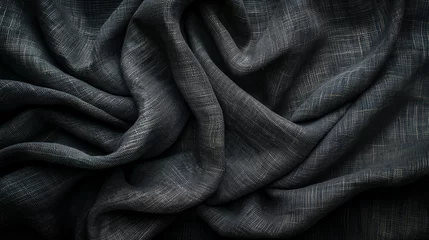 Foto op Plexiglas Tela Tela de lana con patrón de cuadros © VicPhoto