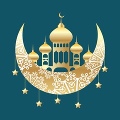 Eid mubarok islamic background 2024